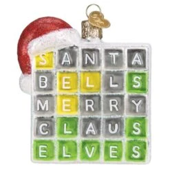 Merry Words Ornament -Creative Corner Deals Store old world christmas merry words ornament 2