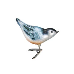 Nuthatch Bird Clip Ornament