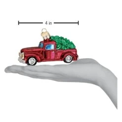 Old Truck With Tree Ornament -Creative Corner Deals Store old world christmas old truck with tree ornament 2
