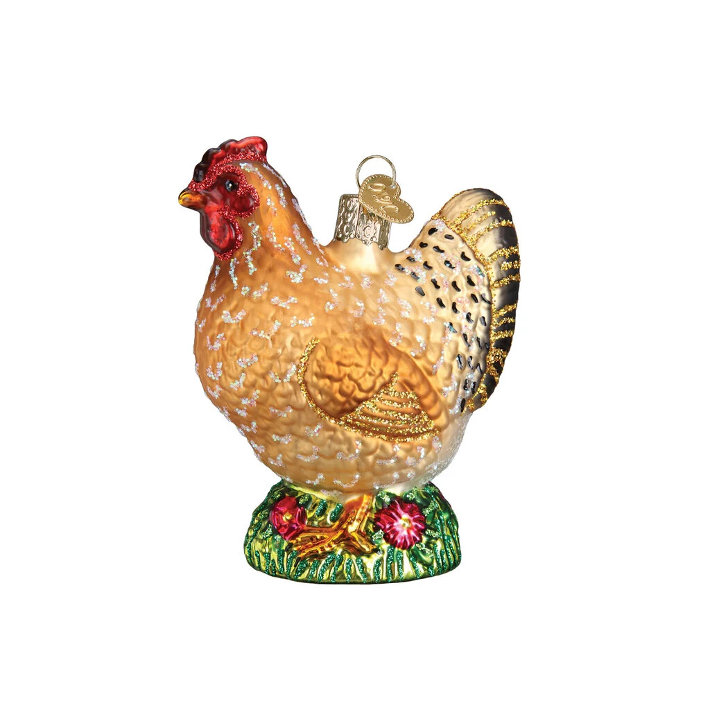 Spring Chicken Ornament 1 Spring Chicken Ornament