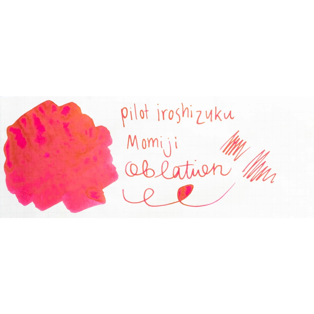 Pilot Iroshizuku Momiji Bottled Ink 50ml 2 Pilot Iroshizuku Momiji Bottled Ink 50ml - Image 2