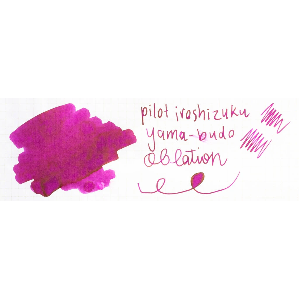 Pilot Iroshizuku Yama-budo Bottled Ink 50ml 2 Pilot Iroshizuku Yama-budo Bottled Ink 50ml - Image 2