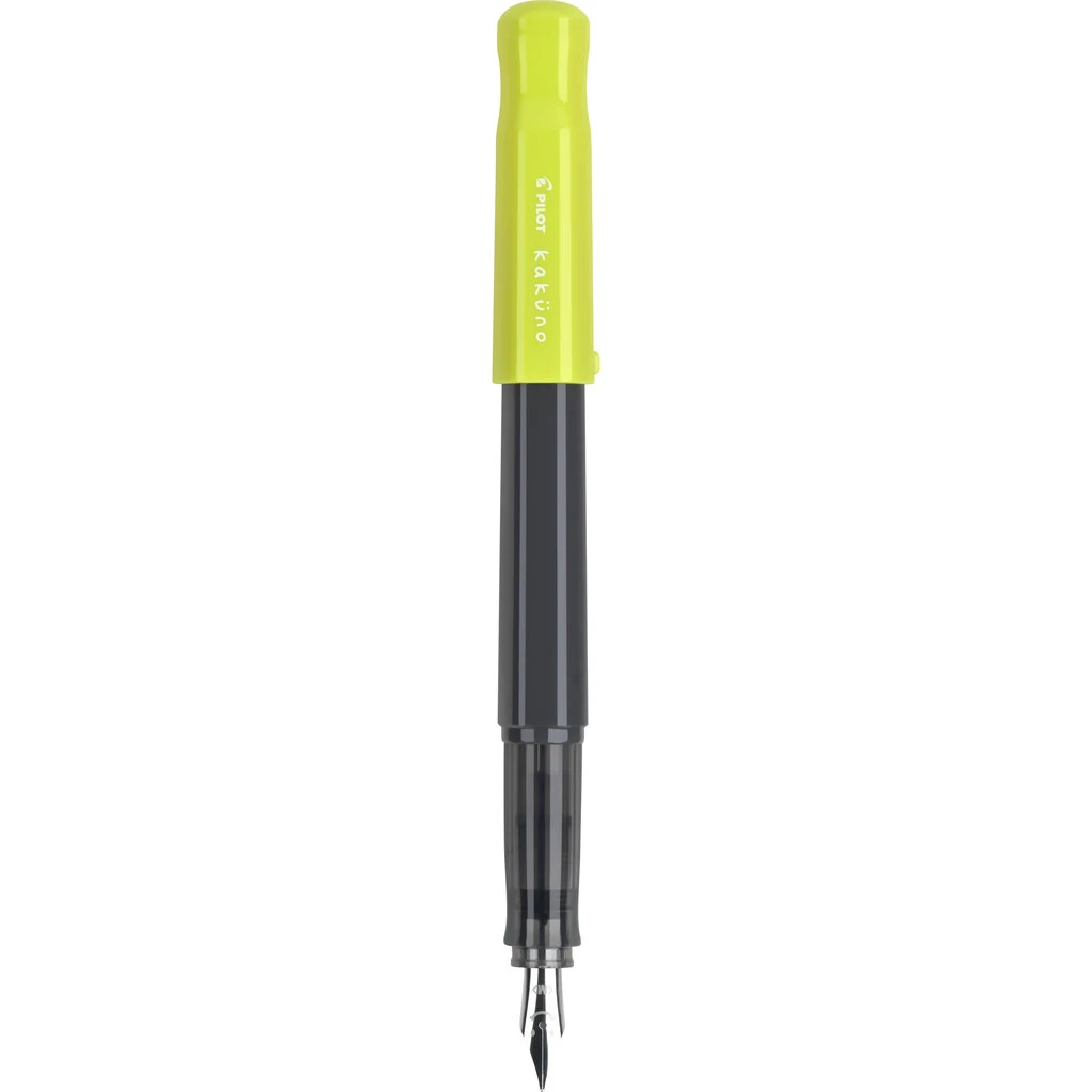 Pilot Kakuno Fountain Pen - Lime Medium 2 Pilot Kakuno Fountain Pen - Lime Medium - Image 2