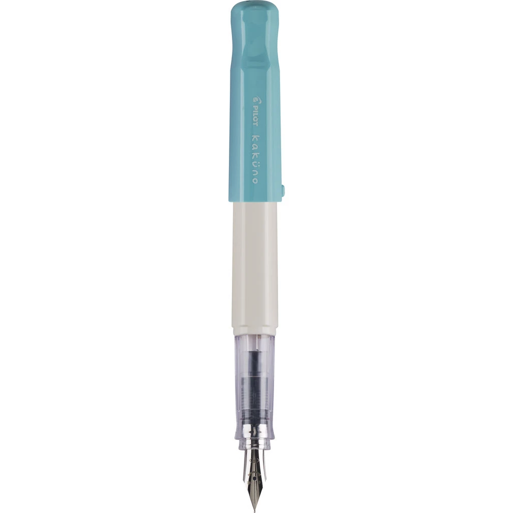 Pilot Kakuno Fountain Pen - Turquoise Fine 2 Pilot Kakuno Fountain Pen - Turquoise Fine - Image 2