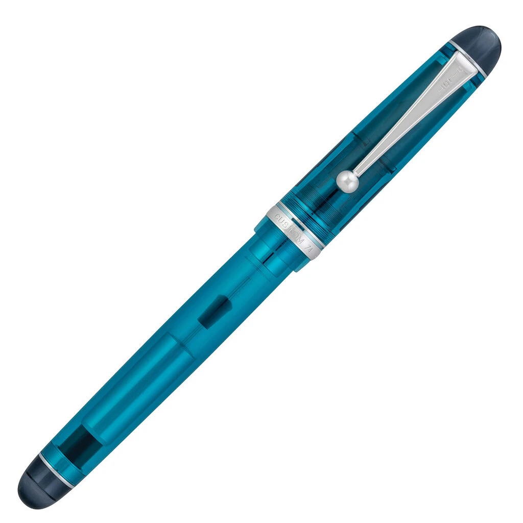 Pilot Custom 74 Teal Fountain Pen 3 Pilot Custom 74 Teal Fountain Pen - Image 3