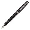 Pilot Falcon Resin Black And Rhodium Fountain Pen