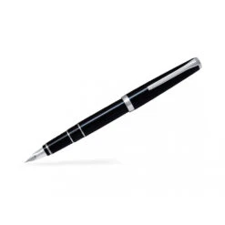 Pilot Falcon Resin Black And Rhodium Fountain Pen -Creative Corner Deals Store pilot pilot falcon resin black and rhodium fountai 2