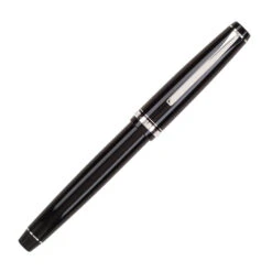 Pilot Falcon Resin Black And Rhodium Fountain Pen -Creative Corner Deals Store pilot pilot falcon resin black and rhodium fountai 4