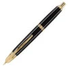 Pilot Vanishing Point Black & Gold Fountain Pen