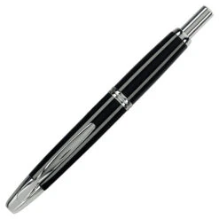 Pilot Vanishing Point Black & Rhodium Fountain Pen -Creative Corner Deals Store pilot pilot vanishing point black rhodium fountain 4