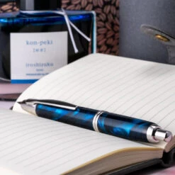 Pilot Vanishing Point SE Marble Blue Fountain Pen -Creative Corner Deals Store pilot pilot vanishing point se marble blue fountai 3