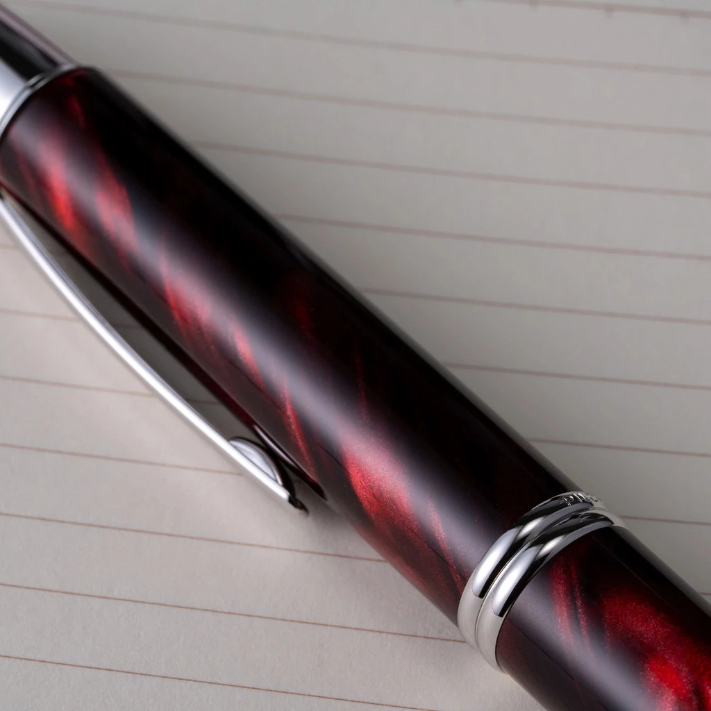Pilot Vanishing Point SE Marble Red Fountain Pen 5 Pilot Vanishing Point SE Marble Red Fountain Pen - Image 5
