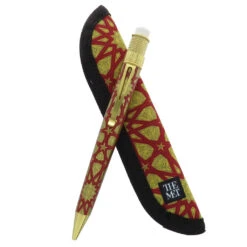 Retro 51 Geometric Brown Pen Sleeve -Creative Corner Deals Store retro 51 retro 51 geometric brown pen sleeve 2