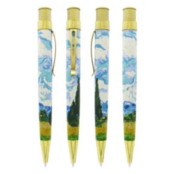 Retro 51 Van Gogh Wheat Fields & Cypress Rollerball -Creative Corner Deals Store retro 51 retro 51 van gogh wheat fields cypress ro 2