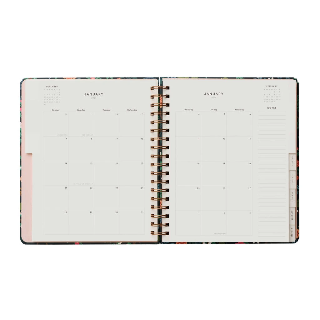 2023-24 Peacock 17 Month Planner 3 2023-24 Peacock 17 Month Planner - Image 3