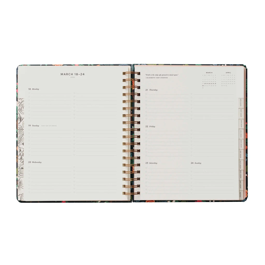 2023-24 Peacock 17 Month Planner 4 2023-24 Peacock 17 Month Planner - Image 4