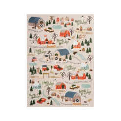 Holiday Farm Wrap - 3 Sheets