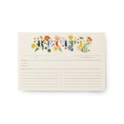 Mayfair Recipe Cards