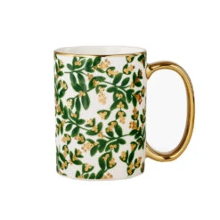 Mistletoe Porcelain Mug