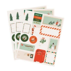 Santa's Workshop Stickers And Labels