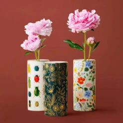 Strawberry Fields Porcelain Vase -Creative Corner Deals Store rifle paper strawberry fields porcelain vase 2