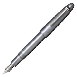 Sailor 1911L Ringless Metallic Simply Gray Fountain Pen Medium Fine