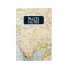 Travel Notes With Vintage Map Cover