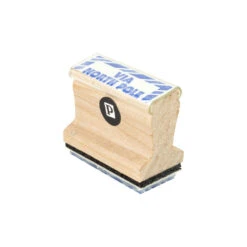 Via North Pole Rubber Stamp