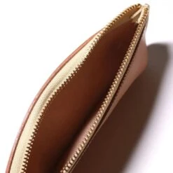 Brown Leather Zipper Pen Case -Creative Corner Deals Store the superior labor brown leather zipper pen case 2