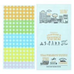 Customized Sticker Set 2024 Traveler's Notebook Diary -Creative Corner Deals Store travelers company customized sticker set 2024 trav 3