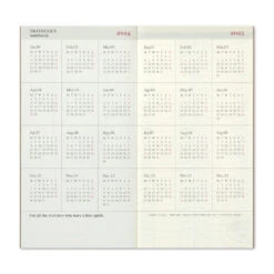 Refill Weekly + Memo 2024 Traveler's Notebook Diary -Creative Corner Deals Store travelers company refill weekly memo 2024 traveler 3