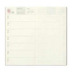 Refill Weekly + Memo 2024 Traveler's Notebook Diary -Creative Corner Deals Store travelers company refill weekly memo 2024 traveler 5