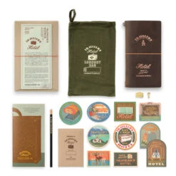 [Sold Out] Traveler's Notebook HOTEL Limited Set -Creative Corner Deals Store travelers company sold out travelers notebook hote 2