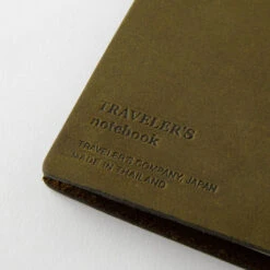 Traveler's Notebook Olive -Creative Corner Deals Store travelers company travelers notebook olive 5