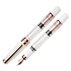 TWSBI Diamond 580 White Rose Gold II Fountain Pen 8 TWSBI Diamond 580 White Rose Gold II Fountain Pen -Creative Corner Deals Store twsbi twsbi diamond 580 white rose gold ii fountai 2