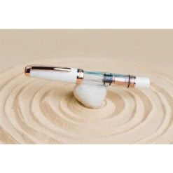 TWSBI Diamond Mini White Rose Gold -Creative Corner Deals Store twsbi twsbi diamond mini white rose gold 3