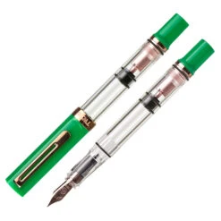 TWSBI Eco-T Royal Jade Rose Gold Fountain Pen With Midnight Ink