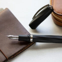 Visconti Divina Matte Black Fountain Pen -Creative Corner Deals Store visconti visconti divina matte black fountain pen 2