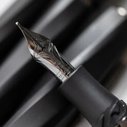 Visconti Divina Matte Black Fountain Pen -Creative Corner Deals Store visconti visconti divina matte black fountain pen 4