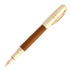 Visconti Homo Sapiens Dual Touch Cognac Fountain Pen -Creative Corner Deals Store visconti visconti homo sapiens dual touch cognac f 8