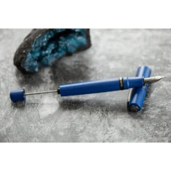 Visconti Homo Sapiens Lava Color Ultramarine Blue Fountain Pen Extra Fine -Creative Corner Deals Store visconti visconti homo sapiens lava color ultramar 3