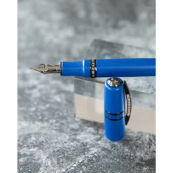 Visconti Homo Sapiens Lava Color Ultramarine Blue Fountain Pen Extra Fine -Creative Corner Deals Store visconti visconti homo sapiens lava color ultramar 5