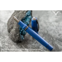 Visconti Homo Sapiens Lava Color Ultramarine Blue Fountain Pen Extra Fine -Creative Corner Deals Store visconti visconti homo sapiens lava color ultramar 6