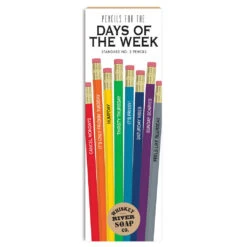 Days Of The Week Pencils